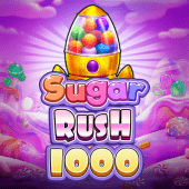 Sugar Rush 1000 colourful slot game artwork